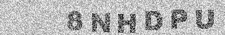 Confirmation code